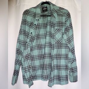 Hollister Plaid Button-Up Shirt